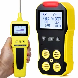 Basic 4 Gas Detector & Pump | USA NIST Calibration
