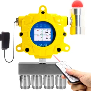 4 Gas Meter Detector | Wall Mount | USA NIST Calibration