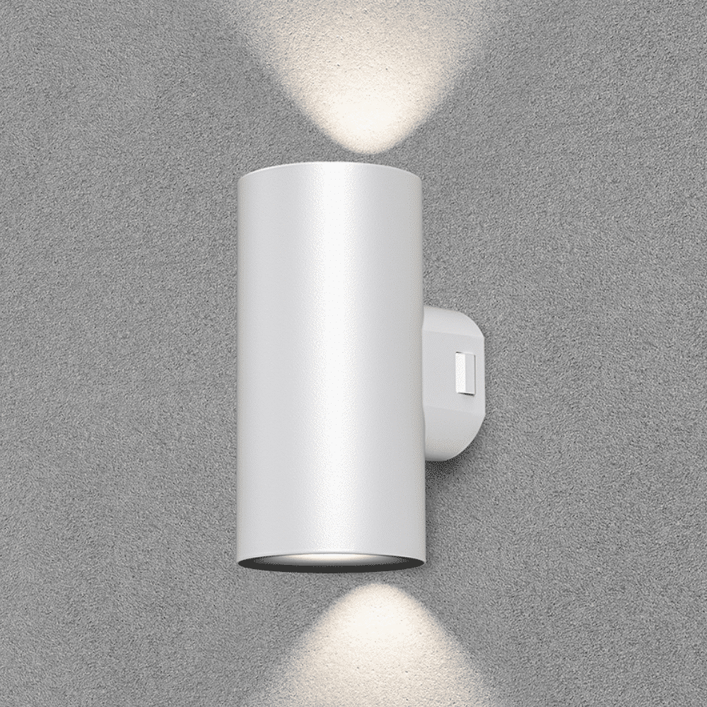 Applique extérieure VEKTA-D2 blanc 2x9W 3en1 IP65 – Image 3