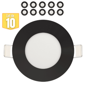 Lot de 10 dalles LED HOROZ ELECTRIC – 4200K – 3W