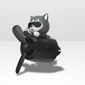 Désodorisant de Voiture Chat Pilote